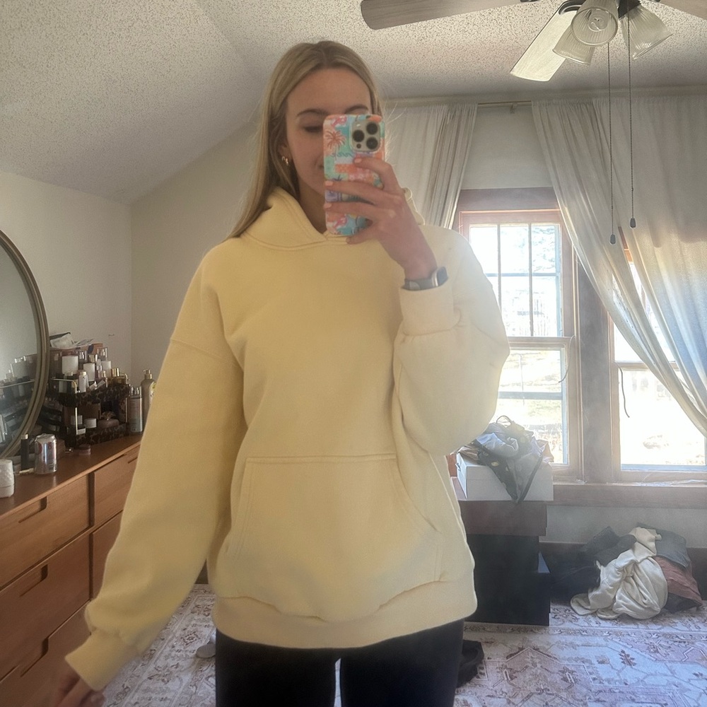 Women's Automet Yellow Hoodie